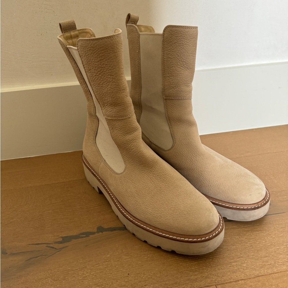 Paul Green Tan Leather Boots